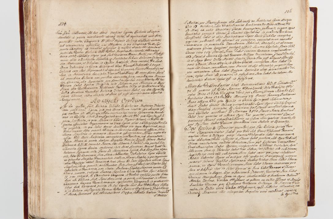 Zdjęcie nr 66 dla obiektu archiwalnego: Visitatio archidiaconatus Cracoviensis (Decanatus: Skalensis - 1727; Vitoviensis - 1727; Prossoviensis - 1728; Novi Montis - 1728; Scawinensis - 1729; Xsiążnensis - 1731; Woynicensis - 1731; Zatoriensis - 1729; Lipnicensis - 1730; Dobczycensis - 1730; Andreoviensis - 1731; Żyvecensis - 1732; Oswiemensis - 1732; Wielicensis - 1741; postea sequntur inventaria ecclesiarum decanatus Dobczycensis, Woynicensis, Andreoviensis) per R.D. Michaelem de Magna Kunice Kunicki, episcopum Arsiacensem, suffraganeum et archidiaconum Cracoviensem annis 1727 - 1741 peracta