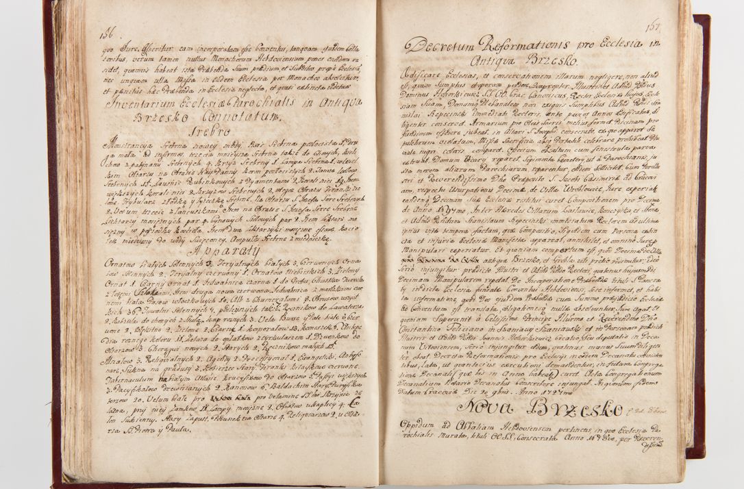 Zdjęcie nr 83 dla obiektu archiwalnego: Visitatio archidiaconatus Cracoviensis (Decanatus: Skalensis - 1727; Vitoviensis - 1727; Prossoviensis - 1728; Novi Montis - 1728; Scawinensis - 1729; Xsiążnensis - 1731; Woynicensis - 1731; Zatoriensis - 1729; Lipnicensis - 1730; Dobczycensis - 1730; Andreoviensis - 1731; Żyvecensis - 1732; Oswiemensis - 1732; Wielicensis - 1741; postea sequntur inventaria ecclesiarum decanatus Dobczycensis, Woynicensis, Andreoviensis) per R.D. Michaelem de Magna Kunice Kunicki, episcopum Arsiacensem, suffraganeum et archidiaconum Cracoviensem annis 1727 - 1741 peracta