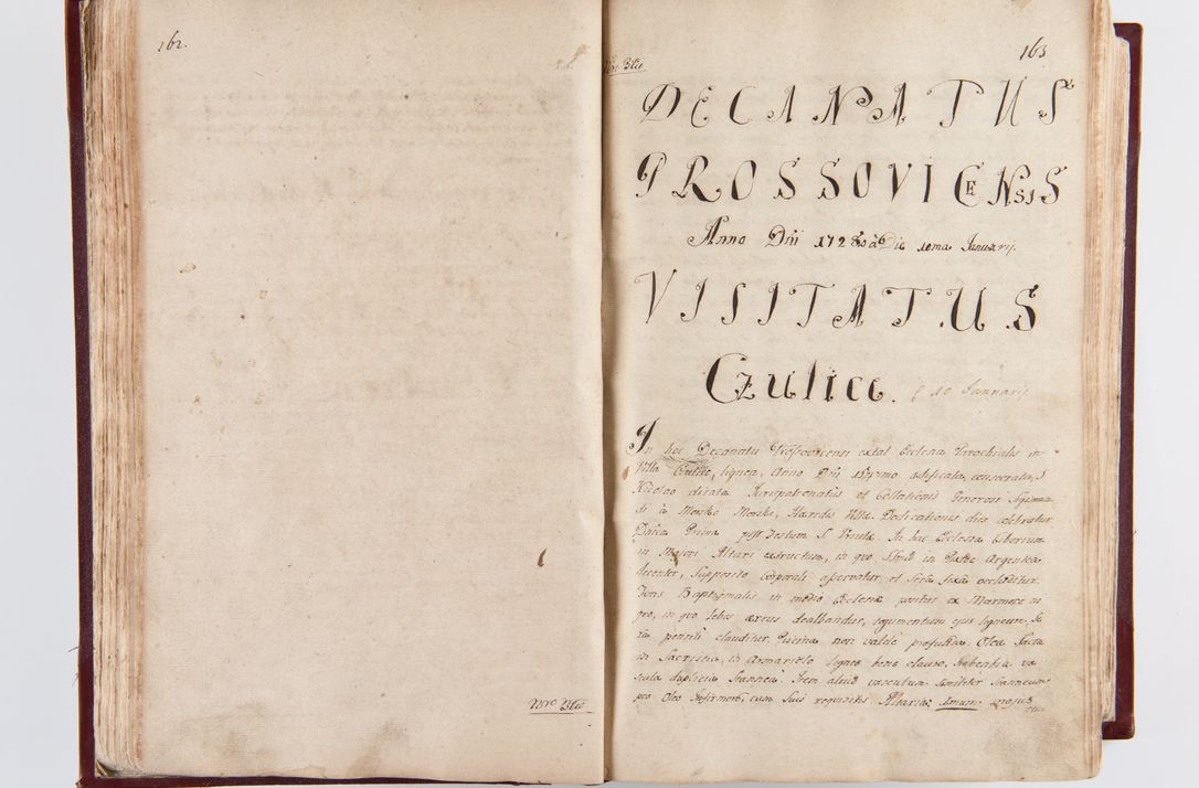Zdjęcie nr 86 dla obiektu archiwalnego: Visitatio archidiaconatus Cracoviensis (Decanatus: Skalensis - 1727; Vitoviensis - 1727; Prossoviensis - 1728; Novi Montis - 1728; Scawinensis - 1729; Xsiążnensis - 1731; Woynicensis - 1731; Zatoriensis - 1729; Lipnicensis - 1730; Dobczycensis - 1730; Andreoviensis - 1731; Żyvecensis - 1732; Oswiemensis - 1732; Wielicensis - 1741; postea sequntur inventaria ecclesiarum decanatus Dobczycensis, Woynicensis, Andreoviensis) per R.D. Michaelem de Magna Kunice Kunicki, episcopum Arsiacensem, suffraganeum et archidiaconum Cracoviensem annis 1727 - 1741 peracta