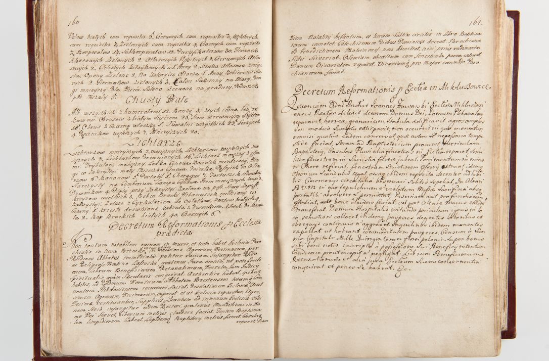 Zdjęcie nr 85 dla obiektu archiwalnego: Visitatio archidiaconatus Cracoviensis (Decanatus: Skalensis - 1727; Vitoviensis - 1727; Prossoviensis - 1728; Novi Montis - 1728; Scawinensis - 1729; Xsiążnensis - 1731; Woynicensis - 1731; Zatoriensis - 1729; Lipnicensis - 1730; Dobczycensis - 1730; Andreoviensis - 1731; Żyvecensis - 1732; Oswiemensis - 1732; Wielicensis - 1741; postea sequntur inventaria ecclesiarum decanatus Dobczycensis, Woynicensis, Andreoviensis) per R.D. Michaelem de Magna Kunice Kunicki, episcopum Arsiacensem, suffraganeum et archidiaconum Cracoviensem annis 1727 - 1741 peracta