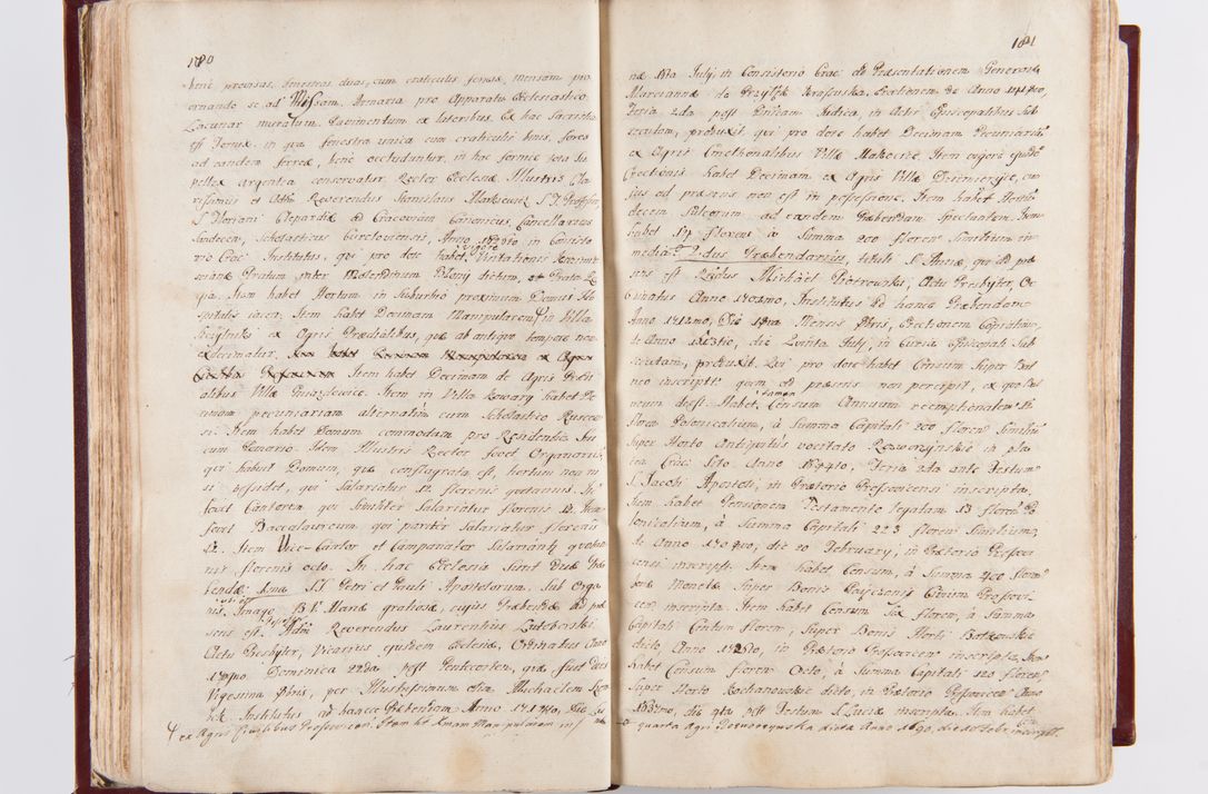 Zdjęcie nr 97 dla obiektu archiwalnego: Visitatio archidiaconatus Cracoviensis (Decanatus: Skalensis - 1727; Vitoviensis - 1727; Prossoviensis - 1728; Novi Montis - 1728; Scawinensis - 1729; Xsiążnensis - 1731; Woynicensis - 1731; Zatoriensis - 1729; Lipnicensis - 1730; Dobczycensis - 1730; Andreoviensis - 1731; Żyvecensis - 1732; Oswiemensis - 1732; Wielicensis - 1741; postea sequntur inventaria ecclesiarum decanatus Dobczycensis, Woynicensis, Andreoviensis) per R.D. Michaelem de Magna Kunice Kunicki, episcopum Arsiacensem, suffraganeum et archidiaconum Cracoviensem annis 1727 - 1741 peracta