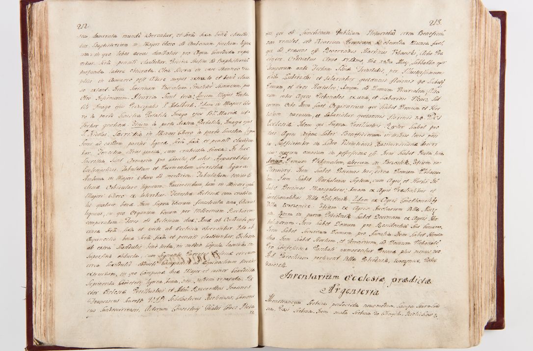 Zdjęcie nr 113 dla obiektu archiwalnego: Visitatio archidiaconatus Cracoviensis (Decanatus: Skalensis - 1727; Vitoviensis - 1727; Prossoviensis - 1728; Novi Montis - 1728; Scawinensis - 1729; Xsiążnensis - 1731; Woynicensis - 1731; Zatoriensis - 1729; Lipnicensis - 1730; Dobczycensis - 1730; Andreoviensis - 1731; Żyvecensis - 1732; Oswiemensis - 1732; Wielicensis - 1741; postea sequntur inventaria ecclesiarum decanatus Dobczycensis, Woynicensis, Andreoviensis) per R.D. Michaelem de Magna Kunice Kunicki, episcopum Arsiacensem, suffraganeum et archidiaconum Cracoviensem annis 1727 - 1741 peracta