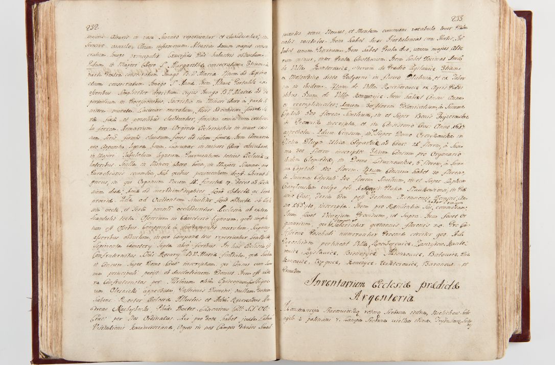 Zdjęcie nr 123 dla obiektu archiwalnego: Visitatio archidiaconatus Cracoviensis (Decanatus: Skalensis - 1727; Vitoviensis - 1727; Prossoviensis - 1728; Novi Montis - 1728; Scawinensis - 1729; Xsiążnensis - 1731; Woynicensis - 1731; Zatoriensis - 1729; Lipnicensis - 1730; Dobczycensis - 1730; Andreoviensis - 1731; Żyvecensis - 1732; Oswiemensis - 1732; Wielicensis - 1741; postea sequntur inventaria ecclesiarum decanatus Dobczycensis, Woynicensis, Andreoviensis) per R.D. Michaelem de Magna Kunice Kunicki, episcopum Arsiacensem, suffraganeum et archidiaconum Cracoviensem annis 1727 - 1741 peracta