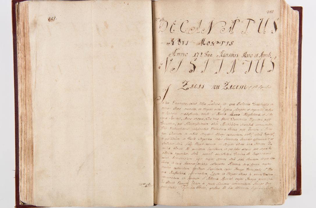 Zdjęcie nr 126 dla obiektu archiwalnego: Visitatio archidiaconatus Cracoviensis (Decanatus: Skalensis - 1727; Vitoviensis - 1727; Prossoviensis - 1728; Novi Montis - 1728; Scawinensis - 1729; Xsiążnensis - 1731; Woynicensis - 1731; Zatoriensis - 1729; Lipnicensis - 1730; Dobczycensis - 1730; Andreoviensis - 1731; Żyvecensis - 1732; Oswiemensis - 1732; Wielicensis - 1741; postea sequntur inventaria ecclesiarum decanatus Dobczycensis, Woynicensis, Andreoviensis) per R.D. Michaelem de Magna Kunice Kunicki, episcopum Arsiacensem, suffraganeum et archidiaconum Cracoviensem annis 1727 - 1741 peracta