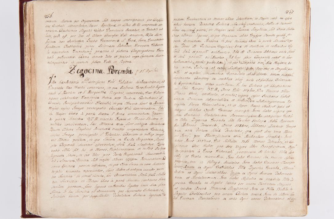 Zdjęcie nr 134 dla obiektu archiwalnego: Visitatio archidiaconatus Cracoviensis (Decanatus: Skalensis - 1727; Vitoviensis - 1727; Prossoviensis - 1728; Novi Montis - 1728; Scawinensis - 1729; Xsiążnensis - 1731; Woynicensis - 1731; Zatoriensis - 1729; Lipnicensis - 1730; Dobczycensis - 1730; Andreoviensis - 1731; Żyvecensis - 1732; Oswiemensis - 1732; Wielicensis - 1741; postea sequntur inventaria ecclesiarum decanatus Dobczycensis, Woynicensis, Andreoviensis) per R.D. Michaelem de Magna Kunice Kunicki, episcopum Arsiacensem, suffraganeum et archidiaconum Cracoviensem annis 1727 - 1741 peracta