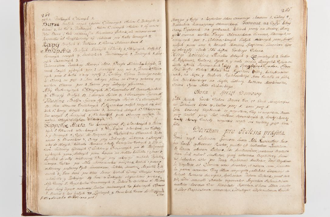 Zdjęcie nr 133 dla obiektu archiwalnego: Visitatio archidiaconatus Cracoviensis (Decanatus: Skalensis - 1727; Vitoviensis - 1727; Prossoviensis - 1728; Novi Montis - 1728; Scawinensis - 1729; Xsiążnensis - 1731; Woynicensis - 1731; Zatoriensis - 1729; Lipnicensis - 1730; Dobczycensis - 1730; Andreoviensis - 1731; Żyvecensis - 1732; Oswiemensis - 1732; Wielicensis - 1741; postea sequntur inventaria ecclesiarum decanatus Dobczycensis, Woynicensis, Andreoviensis) per R.D. Michaelem de Magna Kunice Kunicki, episcopum Arsiacensem, suffraganeum et archidiaconum Cracoviensem annis 1727 - 1741 peracta