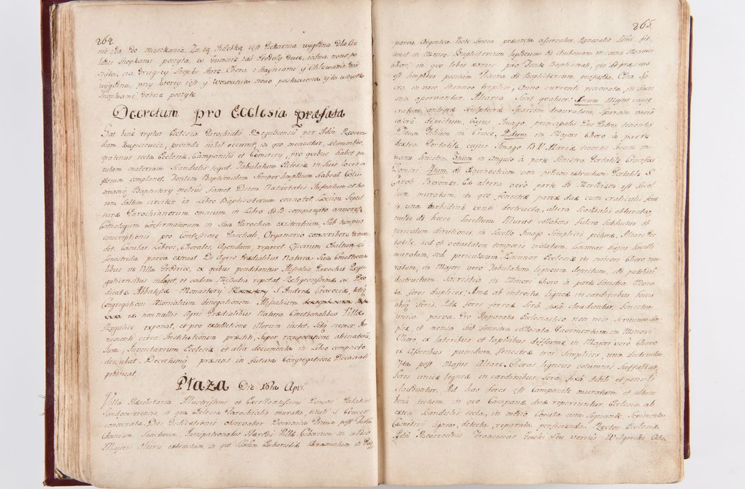 Zdjęcie nr 138 dla obiektu archiwalnego: Visitatio archidiaconatus Cracoviensis (Decanatus: Skalensis - 1727; Vitoviensis - 1727; Prossoviensis - 1728; Novi Montis - 1728; Scawinensis - 1729; Xsiążnensis - 1731; Woynicensis - 1731; Zatoriensis - 1729; Lipnicensis - 1730; Dobczycensis - 1730; Andreoviensis - 1731; Żyvecensis - 1732; Oswiemensis - 1732; Wielicensis - 1741; postea sequntur inventaria ecclesiarum decanatus Dobczycensis, Woynicensis, Andreoviensis) per R.D. Michaelem de Magna Kunice Kunicki, episcopum Arsiacensem, suffraganeum et archidiaconum Cracoviensem annis 1727 - 1741 peracta
