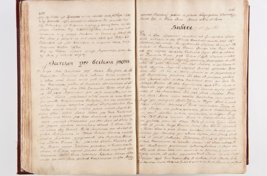 Zdjęcie nr 140 dla obiektu archiwalnego: Visitatio archidiaconatus Cracoviensis (Decanatus: Skalensis - 1727; Vitoviensis - 1727; Prossoviensis - 1728; Novi Montis - 1728; Scawinensis - 1729; Xsiążnensis - 1731; Woynicensis - 1731; Zatoriensis - 1729; Lipnicensis - 1730; Dobczycensis - 1730; Andreoviensis - 1731; Żyvecensis - 1732; Oswiemensis - 1732; Wielicensis - 1741; postea sequntur inventaria ecclesiarum decanatus Dobczycensis, Woynicensis, Andreoviensis) per R.D. Michaelem de Magna Kunice Kunicki, episcopum Arsiacensem, suffraganeum et archidiaconum Cracoviensem annis 1727 - 1741 peracta