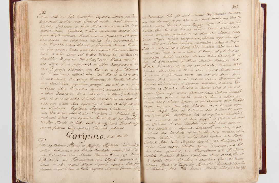 Zdjęcie nr 167 dla obiektu archiwalnego: Visitatio archidiaconatus Cracoviensis (Decanatus: Skalensis - 1727; Vitoviensis - 1727; Prossoviensis - 1728; Novi Montis - 1728; Scawinensis - 1729; Xsiążnensis - 1731; Woynicensis - 1731; Zatoriensis - 1729; Lipnicensis - 1730; Dobczycensis - 1730; Andreoviensis - 1731; Żyvecensis - 1732; Oswiemensis - 1732; Wielicensis - 1741; postea sequntur inventaria ecclesiarum decanatus Dobczycensis, Woynicensis, Andreoviensis) per R.D. Michaelem de Magna Kunice Kunicki, episcopum Arsiacensem, suffraganeum et archidiaconum Cracoviensem annis 1727 - 1741 peracta