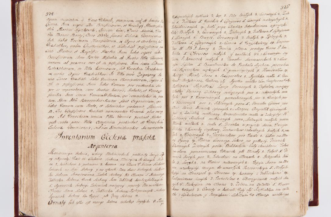 Zdjęcie nr 169 dla obiektu archiwalnego: Visitatio archidiaconatus Cracoviensis (Decanatus: Skalensis - 1727; Vitoviensis - 1727; Prossoviensis - 1728; Novi Montis - 1728; Scawinensis - 1729; Xsiążnensis - 1731; Woynicensis - 1731; Zatoriensis - 1729; Lipnicensis - 1730; Dobczycensis - 1730; Andreoviensis - 1731; Żyvecensis - 1732; Oswiemensis - 1732; Wielicensis - 1741; postea sequntur inventaria ecclesiarum decanatus Dobczycensis, Woynicensis, Andreoviensis) per R.D. Michaelem de Magna Kunice Kunicki, episcopum Arsiacensem, suffraganeum et archidiaconum Cracoviensem annis 1727 - 1741 peracta