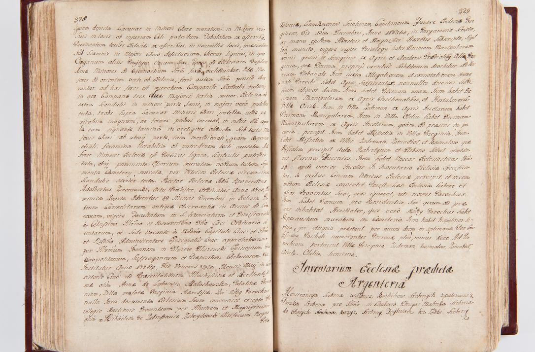 Zdjęcie nr 171 dla obiektu archiwalnego: Visitatio archidiaconatus Cracoviensis (Decanatus: Skalensis - 1727; Vitoviensis - 1727; Prossoviensis - 1728; Novi Montis - 1728; Scawinensis - 1729; Xsiążnensis - 1731; Woynicensis - 1731; Zatoriensis - 1729; Lipnicensis - 1730; Dobczycensis - 1730; Andreoviensis - 1731; Żyvecensis - 1732; Oswiemensis - 1732; Wielicensis - 1741; postea sequntur inventaria ecclesiarum decanatus Dobczycensis, Woynicensis, Andreoviensis) per R.D. Michaelem de Magna Kunice Kunicki, episcopum Arsiacensem, suffraganeum et archidiaconum Cracoviensem annis 1727 - 1741 peracta