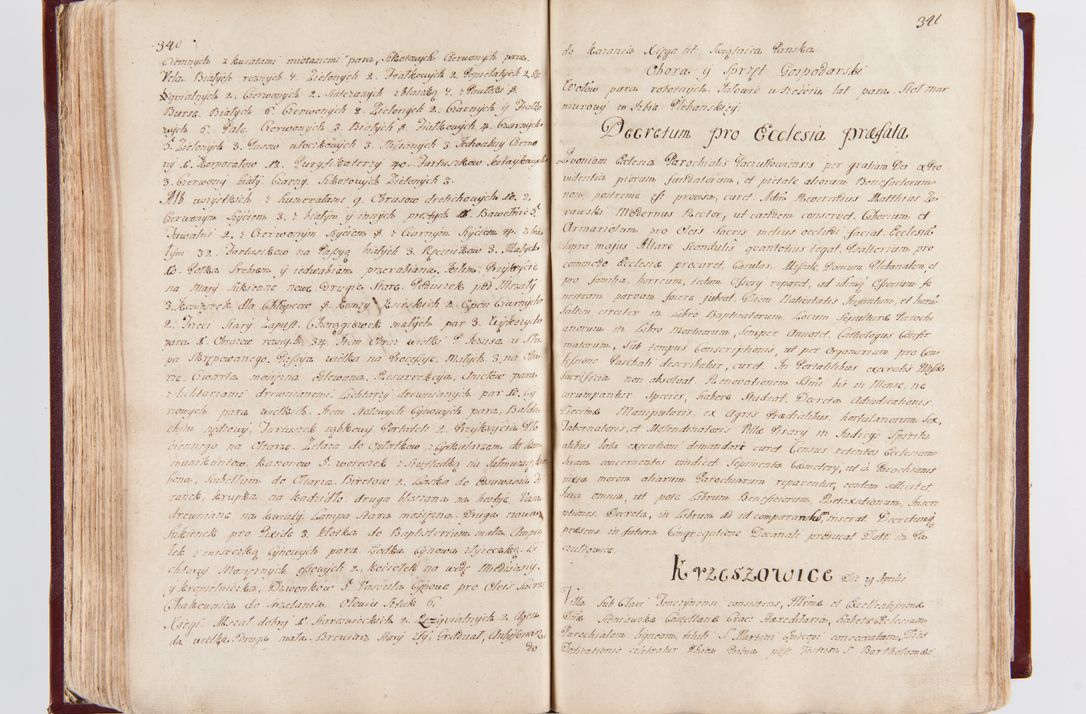 Zdjęcie nr 177 dla obiektu archiwalnego: Visitatio archidiaconatus Cracoviensis (Decanatus: Skalensis - 1727; Vitoviensis - 1727; Prossoviensis - 1728; Novi Montis - 1728; Scawinensis - 1729; Xsiążnensis - 1731; Woynicensis - 1731; Zatoriensis - 1729; Lipnicensis - 1730; Dobczycensis - 1730; Andreoviensis - 1731; Żyvecensis - 1732; Oswiemensis - 1732; Wielicensis - 1741; postea sequntur inventaria ecclesiarum decanatus Dobczycensis, Woynicensis, Andreoviensis) per R.D. Michaelem de Magna Kunice Kunicki, episcopum Arsiacensem, suffraganeum et archidiaconum Cracoviensem annis 1727 - 1741 peracta