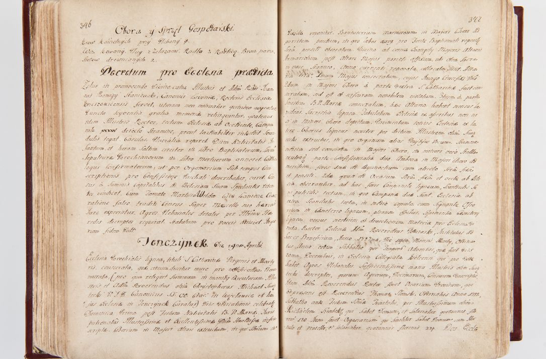 Zdjęcie nr 180 dla obiektu archiwalnego: Visitatio archidiaconatus Cracoviensis (Decanatus: Skalensis - 1727; Vitoviensis - 1727; Prossoviensis - 1728; Novi Montis - 1728; Scawinensis - 1729; Xsiążnensis - 1731; Woynicensis - 1731; Zatoriensis - 1729; Lipnicensis - 1730; Dobczycensis - 1730; Andreoviensis - 1731; Żyvecensis - 1732; Oswiemensis - 1732; Wielicensis - 1741; postea sequntur inventaria ecclesiarum decanatus Dobczycensis, Woynicensis, Andreoviensis) per R.D. Michaelem de Magna Kunice Kunicki, episcopum Arsiacensem, suffraganeum et archidiaconum Cracoviensem annis 1727 - 1741 peracta