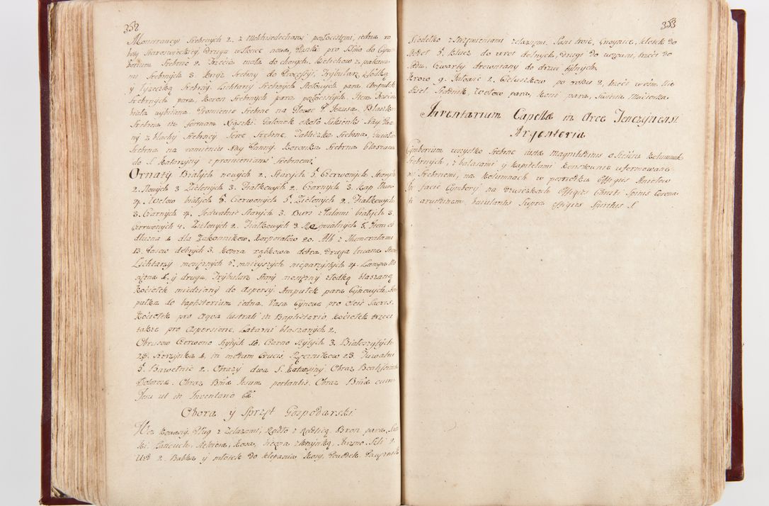 Zdjęcie nr 183 dla obiektu archiwalnego: Visitatio archidiaconatus Cracoviensis (Decanatus: Skalensis - 1727; Vitoviensis - 1727; Prossoviensis - 1728; Novi Montis - 1728; Scawinensis - 1729; Xsiążnensis - 1731; Woynicensis - 1731; Zatoriensis - 1729; Lipnicensis - 1730; Dobczycensis - 1730; Andreoviensis - 1731; Żyvecensis - 1732; Oswiemensis - 1732; Wielicensis - 1741; postea sequntur inventaria ecclesiarum decanatus Dobczycensis, Woynicensis, Andreoviensis) per R.D. Michaelem de Magna Kunice Kunicki, episcopum Arsiacensem, suffraganeum et archidiaconum Cracoviensem annis 1727 - 1741 peracta