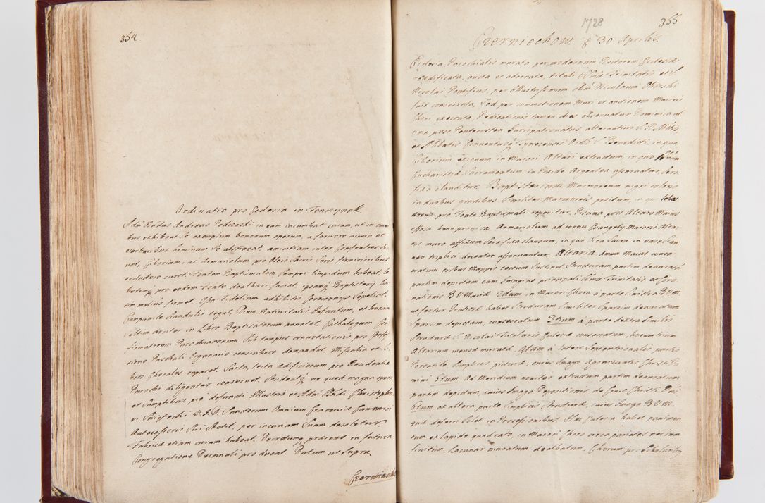 Zdjęcie nr 184 dla obiektu archiwalnego: Visitatio archidiaconatus Cracoviensis (Decanatus: Skalensis - 1727; Vitoviensis - 1727; Prossoviensis - 1728; Novi Montis - 1728; Scawinensis - 1729; Xsiążnensis - 1731; Woynicensis - 1731; Zatoriensis - 1729; Lipnicensis - 1730; Dobczycensis - 1730; Andreoviensis - 1731; Żyvecensis - 1732; Oswiemensis - 1732; Wielicensis - 1741; postea sequntur inventaria ecclesiarum decanatus Dobczycensis, Woynicensis, Andreoviensis) per R.D. Michaelem de Magna Kunice Kunicki, episcopum Arsiacensem, suffraganeum et archidiaconum Cracoviensem annis 1727 - 1741 peracta