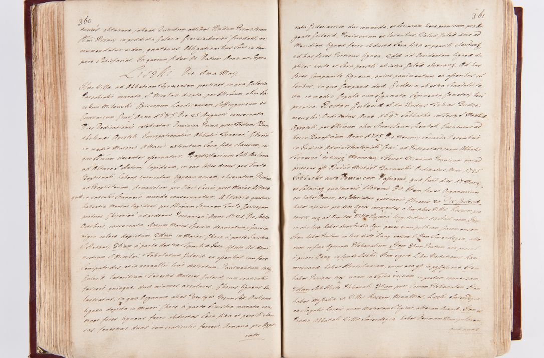 Zdjęcie nr 187 dla obiektu archiwalnego: Visitatio archidiaconatus Cracoviensis (Decanatus: Skalensis - 1727; Vitoviensis - 1727; Prossoviensis - 1728; Novi Montis - 1728; Scawinensis - 1729; Xsiążnensis - 1731; Woynicensis - 1731; Zatoriensis - 1729; Lipnicensis - 1730; Dobczycensis - 1730; Andreoviensis - 1731; Żyvecensis - 1732; Oswiemensis - 1732; Wielicensis - 1741; postea sequntur inventaria ecclesiarum decanatus Dobczycensis, Woynicensis, Andreoviensis) per R.D. Michaelem de Magna Kunice Kunicki, episcopum Arsiacensem, suffraganeum et archidiaconum Cracoviensem annis 1727 - 1741 peracta