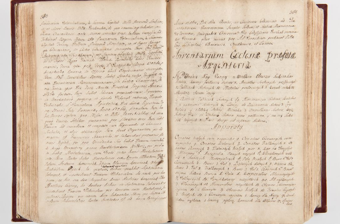 Zdjęcie nr 197 dla obiektu archiwalnego: Visitatio archidiaconatus Cracoviensis (Decanatus: Skalensis - 1727; Vitoviensis - 1727; Prossoviensis - 1728; Novi Montis - 1728; Scawinensis - 1729; Xsiążnensis - 1731; Woynicensis - 1731; Zatoriensis - 1729; Lipnicensis - 1730; Dobczycensis - 1730; Andreoviensis - 1731; Żyvecensis - 1732; Oswiemensis - 1732; Wielicensis - 1741; postea sequntur inventaria ecclesiarum decanatus Dobczycensis, Woynicensis, Andreoviensis) per R.D. Michaelem de Magna Kunice Kunicki, episcopum Arsiacensem, suffraganeum et archidiaconum Cracoviensem annis 1727 - 1741 peracta