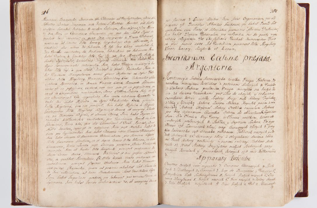 Zdjęcie nr 201 dla obiektu archiwalnego: Visitatio archidiaconatus Cracoviensis (Decanatus: Skalensis - 1727; Vitoviensis - 1727; Prossoviensis - 1728; Novi Montis - 1728; Scawinensis - 1729; Xsiążnensis - 1731; Woynicensis - 1731; Zatoriensis - 1729; Lipnicensis - 1730; Dobczycensis - 1730; Andreoviensis - 1731; Żyvecensis - 1732; Oswiemensis - 1732; Wielicensis - 1741; postea sequntur inventaria ecclesiarum decanatus Dobczycensis, Woynicensis, Andreoviensis) per R.D. Michaelem de Magna Kunice Kunicki, episcopum Arsiacensem, suffraganeum et archidiaconum Cracoviensem annis 1727 - 1741 peracta