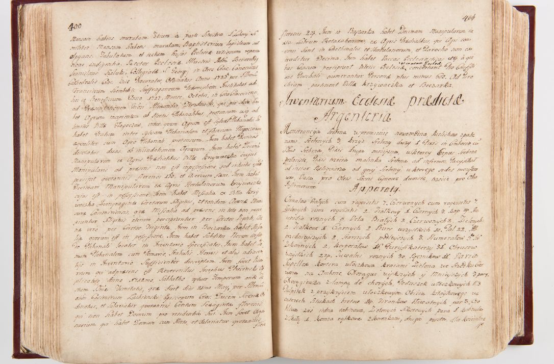 Zdjęcie nr 208 dla obiektu archiwalnego: Visitatio archidiaconatus Cracoviensis (Decanatus: Skalensis - 1727; Vitoviensis - 1727; Prossoviensis - 1728; Novi Montis - 1728; Scawinensis - 1729; Xsiążnensis - 1731; Woynicensis - 1731; Zatoriensis - 1729; Lipnicensis - 1730; Dobczycensis - 1730; Andreoviensis - 1731; Żyvecensis - 1732; Oswiemensis - 1732; Wielicensis - 1741; postea sequntur inventaria ecclesiarum decanatus Dobczycensis, Woynicensis, Andreoviensis) per R.D. Michaelem de Magna Kunice Kunicki, episcopum Arsiacensem, suffraganeum et archidiaconum Cracoviensem annis 1727 - 1741 peracta