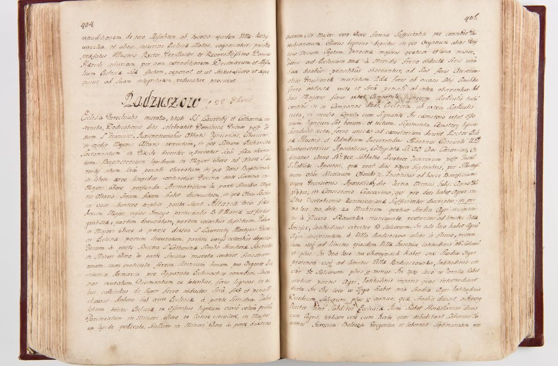 Zdjęcie nr 210 dla obiektu archiwalnego: Visitatio archidiaconatus Cracoviensis (Decanatus: Skalensis - 1727; Vitoviensis - 1727; Prossoviensis - 1728; Novi Montis - 1728; Scawinensis - 1729; Xsiążnensis - 1731; Woynicensis - 1731; Zatoriensis - 1729; Lipnicensis - 1730; Dobczycensis - 1730; Andreoviensis - 1731; Żyvecensis - 1732; Oswiemensis - 1732; Wielicensis - 1741; postea sequntur inventaria ecclesiarum decanatus Dobczycensis, Woynicensis, Andreoviensis) per R.D. Michaelem de Magna Kunice Kunicki, episcopum Arsiacensem, suffraganeum et archidiaconum Cracoviensem annis 1727 - 1741 peracta