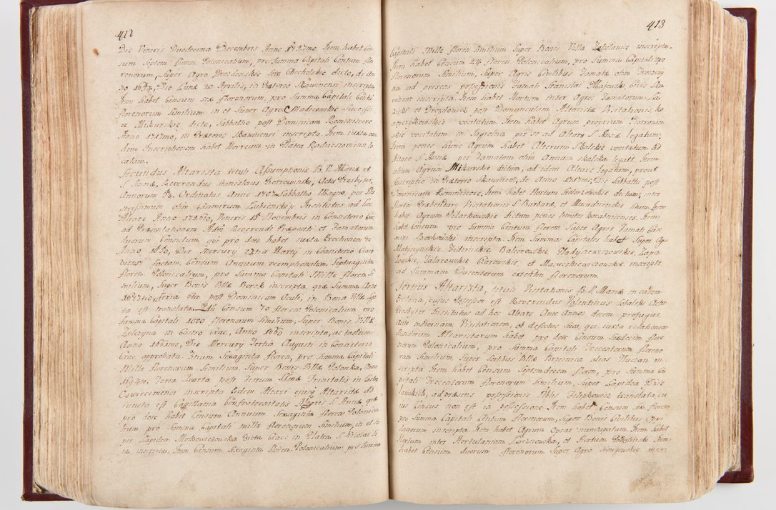 Zdjęcie nr 215 dla obiektu archiwalnego: Visitatio archidiaconatus Cracoviensis (Decanatus: Skalensis - 1727; Vitoviensis - 1727; Prossoviensis - 1728; Novi Montis - 1728; Scawinensis - 1729; Xsiążnensis - 1731; Woynicensis - 1731; Zatoriensis - 1729; Lipnicensis - 1730; Dobczycensis - 1730; Andreoviensis - 1731; Żyvecensis - 1732; Oswiemensis - 1732; Wielicensis - 1741; postea sequntur inventaria ecclesiarum decanatus Dobczycensis, Woynicensis, Andreoviensis) per R.D. Michaelem de Magna Kunice Kunicki, episcopum Arsiacensem, suffraganeum et archidiaconum Cracoviensem annis 1727 - 1741 peracta