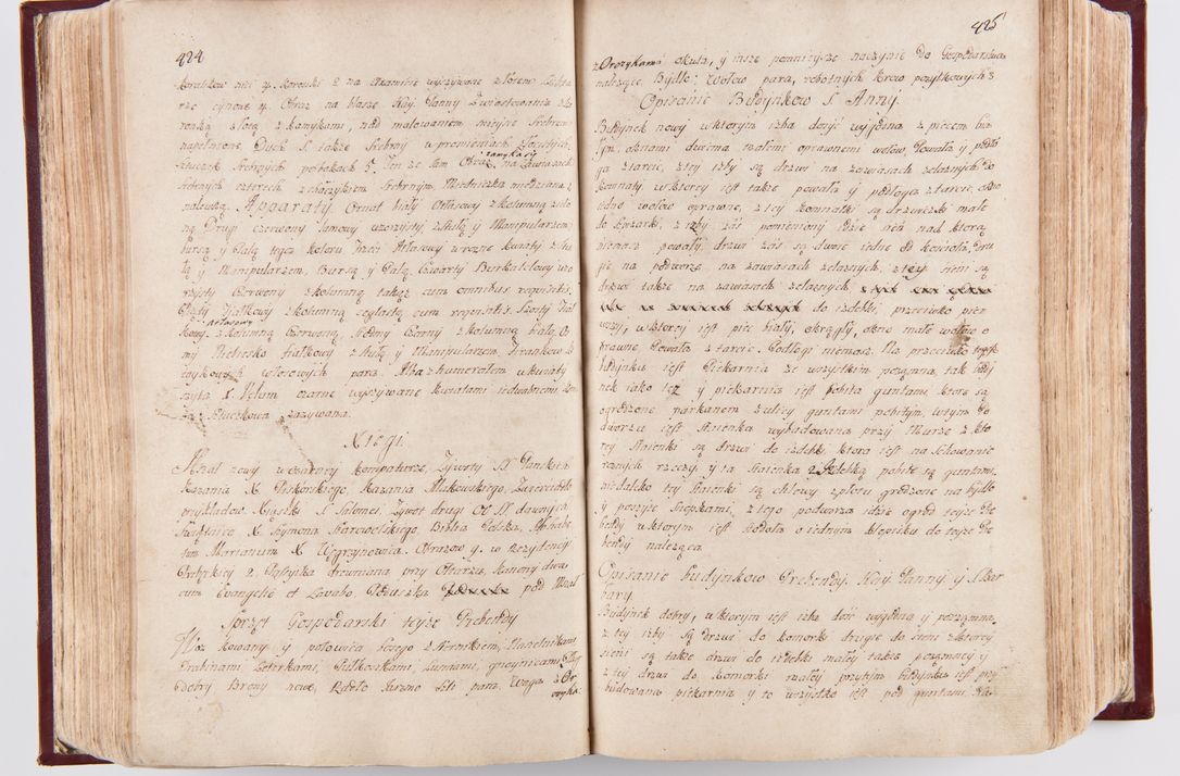 Zdjęcie nr 221 dla obiektu archiwalnego: Visitatio archidiaconatus Cracoviensis (Decanatus: Skalensis - 1727; Vitoviensis - 1727; Prossoviensis - 1728; Novi Montis - 1728; Scawinensis - 1729; Xsiążnensis - 1731; Woynicensis - 1731; Zatoriensis - 1729; Lipnicensis - 1730; Dobczycensis - 1730; Andreoviensis - 1731; Żyvecensis - 1732; Oswiemensis - 1732; Wielicensis - 1741; postea sequntur inventaria ecclesiarum decanatus Dobczycensis, Woynicensis, Andreoviensis) per R.D. Michaelem de Magna Kunice Kunicki, episcopum Arsiacensem, suffraganeum et archidiaconum Cracoviensem annis 1727 - 1741 peracta