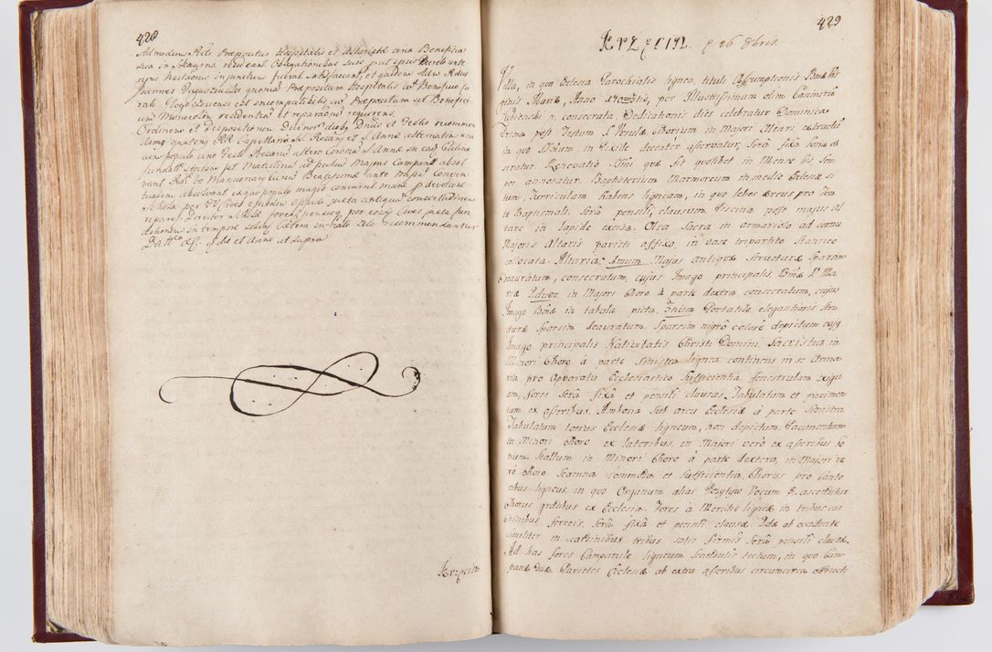 Zdjęcie nr 223 dla obiektu archiwalnego: Visitatio archidiaconatus Cracoviensis (Decanatus: Skalensis - 1727; Vitoviensis - 1727; Prossoviensis - 1728; Novi Montis - 1728; Scawinensis - 1729; Xsiążnensis - 1731; Woynicensis - 1731; Zatoriensis - 1729; Lipnicensis - 1730; Dobczycensis - 1730; Andreoviensis - 1731; Żyvecensis - 1732; Oswiemensis - 1732; Wielicensis - 1741; postea sequntur inventaria ecclesiarum decanatus Dobczycensis, Woynicensis, Andreoviensis) per R.D. Michaelem de Magna Kunice Kunicki, episcopum Arsiacensem, suffraganeum et archidiaconum Cracoviensem annis 1727 - 1741 peracta