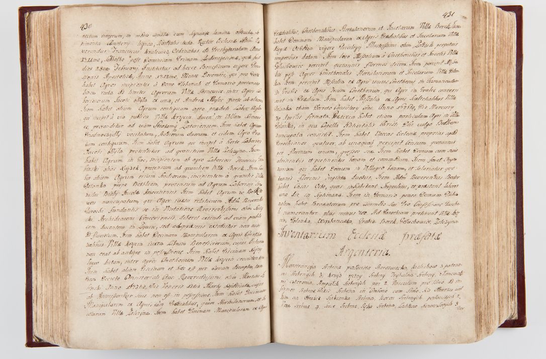 Zdjęcie nr 224 dla obiektu archiwalnego: Visitatio archidiaconatus Cracoviensis (Decanatus: Skalensis - 1727; Vitoviensis - 1727; Prossoviensis - 1728; Novi Montis - 1728; Scawinensis - 1729; Xsiążnensis - 1731; Woynicensis - 1731; Zatoriensis - 1729; Lipnicensis - 1730; Dobczycensis - 1730; Andreoviensis - 1731; Żyvecensis - 1732; Oswiemensis - 1732; Wielicensis - 1741; postea sequntur inventaria ecclesiarum decanatus Dobczycensis, Woynicensis, Andreoviensis) per R.D. Michaelem de Magna Kunice Kunicki, episcopum Arsiacensem, suffraganeum et archidiaconum Cracoviensem annis 1727 - 1741 peracta