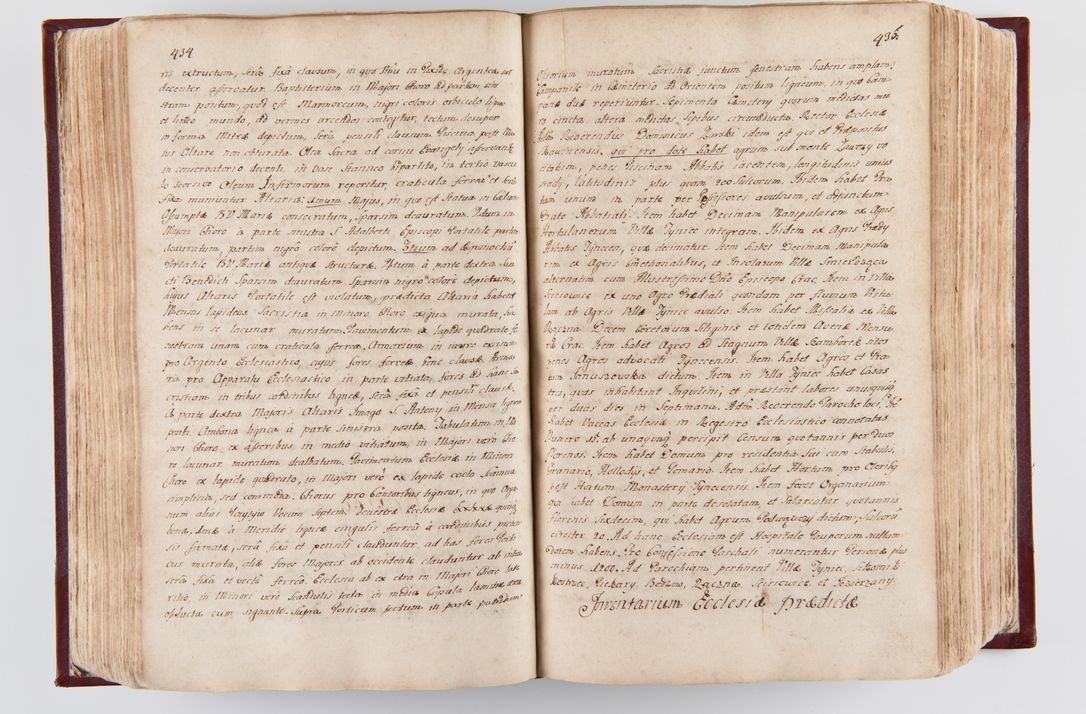 Zdjęcie nr 226 dla obiektu archiwalnego: Visitatio archidiaconatus Cracoviensis (Decanatus: Skalensis - 1727; Vitoviensis - 1727; Prossoviensis - 1728; Novi Montis - 1728; Scawinensis - 1729; Xsiążnensis - 1731; Woynicensis - 1731; Zatoriensis - 1729; Lipnicensis - 1730; Dobczycensis - 1730; Andreoviensis - 1731; Żyvecensis - 1732; Oswiemensis - 1732; Wielicensis - 1741; postea sequntur inventaria ecclesiarum decanatus Dobczycensis, Woynicensis, Andreoviensis) per R.D. Michaelem de Magna Kunice Kunicki, episcopum Arsiacensem, suffraganeum et archidiaconum Cracoviensem annis 1727 - 1741 peracta