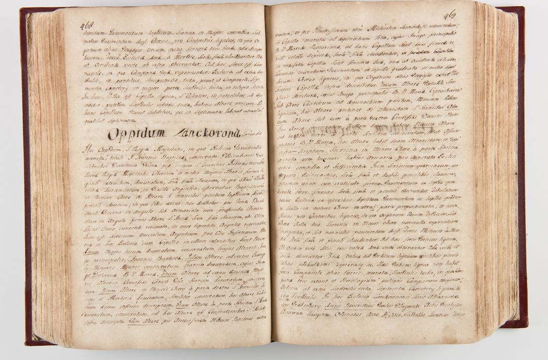Zdjęcie nr 243 dla obiektu archiwalnego: Visitatio archidiaconatus Cracoviensis (Decanatus: Skalensis - 1727; Vitoviensis - 1727; Prossoviensis - 1728; Novi Montis - 1728; Scawinensis - 1729; Xsiążnensis - 1731; Woynicensis - 1731; Zatoriensis - 1729; Lipnicensis - 1730; Dobczycensis - 1730; Andreoviensis - 1731; Żyvecensis - 1732; Oswiemensis - 1732; Wielicensis - 1741; postea sequntur inventaria ecclesiarum decanatus Dobczycensis, Woynicensis, Andreoviensis) per R.D. Michaelem de Magna Kunice Kunicki, episcopum Arsiacensem, suffraganeum et archidiaconum Cracoviensem annis 1727 - 1741 peracta