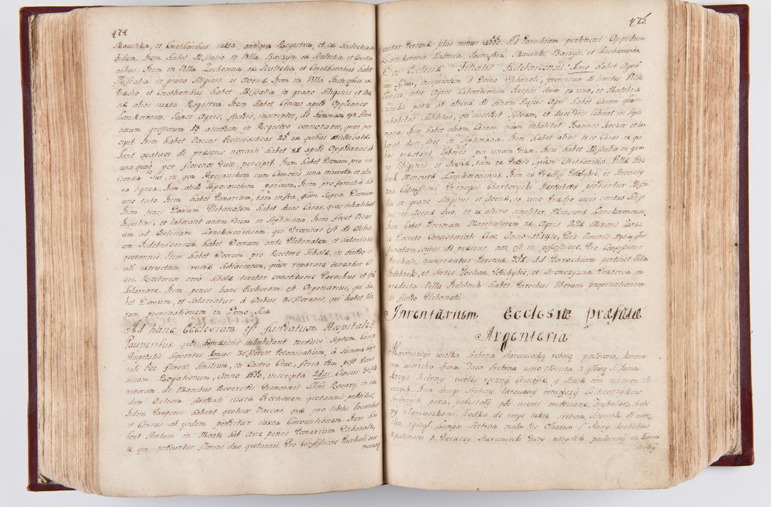 Zdjęcie nr 246 dla obiektu archiwalnego: Visitatio archidiaconatus Cracoviensis (Decanatus: Skalensis - 1727; Vitoviensis - 1727; Prossoviensis - 1728; Novi Montis - 1728; Scawinensis - 1729; Xsiążnensis - 1731; Woynicensis - 1731; Zatoriensis - 1729; Lipnicensis - 1730; Dobczycensis - 1730; Andreoviensis - 1731; Żyvecensis - 1732; Oswiemensis - 1732; Wielicensis - 1741; postea sequntur inventaria ecclesiarum decanatus Dobczycensis, Woynicensis, Andreoviensis) per R.D. Michaelem de Magna Kunice Kunicki, episcopum Arsiacensem, suffraganeum et archidiaconum Cracoviensem annis 1727 - 1741 peracta