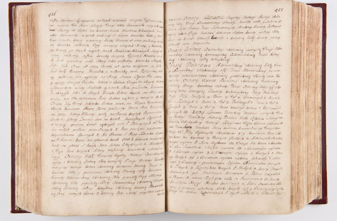 Zdjęcie nr 247 dla obiektu archiwalnego: Visitatio archidiaconatus Cracoviensis (Decanatus: Skalensis - 1727; Vitoviensis - 1727; Prossoviensis - 1728; Novi Montis - 1728; Scawinensis - 1729; Xsiążnensis - 1731; Woynicensis - 1731; Zatoriensis - 1729; Lipnicensis - 1730; Dobczycensis - 1730; Andreoviensis - 1731; Żyvecensis - 1732; Oswiemensis - 1732; Wielicensis - 1741; postea sequntur inventaria ecclesiarum decanatus Dobczycensis, Woynicensis, Andreoviensis) per R.D. Michaelem de Magna Kunice Kunicki, episcopum Arsiacensem, suffraganeum et archidiaconum Cracoviensem annis 1727 - 1741 peracta