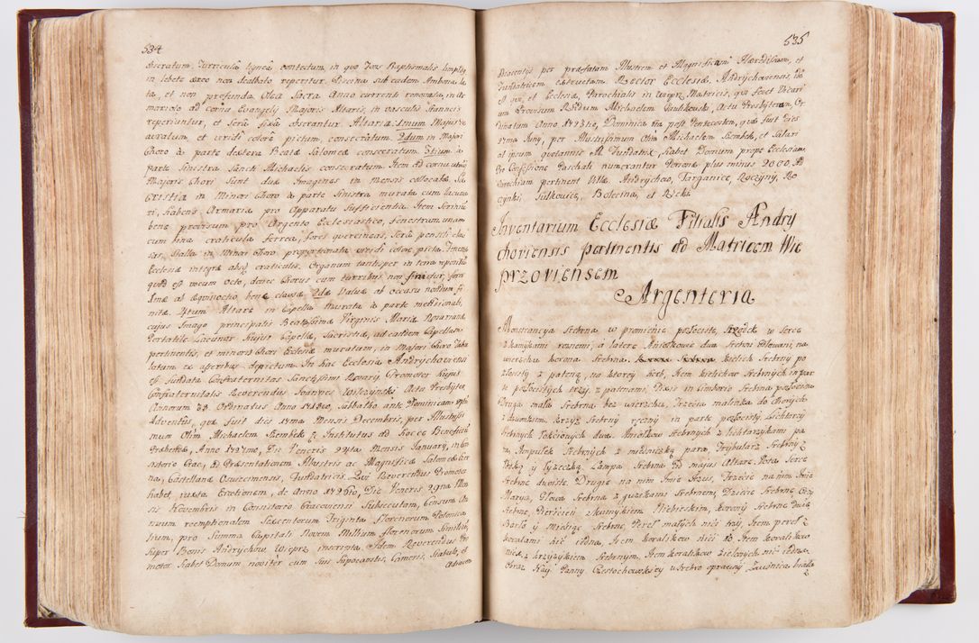 Zdjęcie nr 278 dla obiektu archiwalnego: Visitatio archidiaconatus Cracoviensis (Decanatus: Skalensis - 1727; Vitoviensis - 1727; Prossoviensis - 1728; Novi Montis - 1728; Scawinensis - 1729; Xsiążnensis - 1731; Woynicensis - 1731; Zatoriensis - 1729; Lipnicensis - 1730; Dobczycensis - 1730; Andreoviensis - 1731; Żyvecensis - 1732; Oswiemensis - 1732; Wielicensis - 1741; postea sequntur inventaria ecclesiarum decanatus Dobczycensis, Woynicensis, Andreoviensis) per R.D. Michaelem de Magna Kunice Kunicki, episcopum Arsiacensem, suffraganeum et archidiaconum Cracoviensem annis 1727 - 1741 peracta