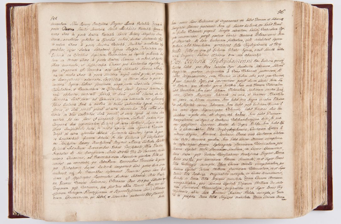 Zdjęcie nr 283 dla obiektu archiwalnego: Visitatio archidiaconatus Cracoviensis (Decanatus: Skalensis - 1727; Vitoviensis - 1727; Prossoviensis - 1728; Novi Montis - 1728; Scawinensis - 1729; Xsiążnensis - 1731; Woynicensis - 1731; Zatoriensis - 1729; Lipnicensis - 1730; Dobczycensis - 1730; Andreoviensis - 1731; Żyvecensis - 1732; Oswiemensis - 1732; Wielicensis - 1741; postea sequntur inventaria ecclesiarum decanatus Dobczycensis, Woynicensis, Andreoviensis) per R.D. Michaelem de Magna Kunice Kunicki, episcopum Arsiacensem, suffraganeum et archidiaconum Cracoviensem annis 1727 - 1741 peracta