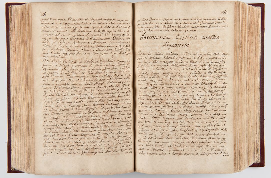 Zdjęcie nr 287 dla obiektu archiwalnego: Visitatio archidiaconatus Cracoviensis (Decanatus: Skalensis - 1727; Vitoviensis - 1727; Prossoviensis - 1728; Novi Montis - 1728; Scawinensis - 1729; Xsiążnensis - 1731; Woynicensis - 1731; Zatoriensis - 1729; Lipnicensis - 1730; Dobczycensis - 1730; Andreoviensis - 1731; Żyvecensis - 1732; Oswiemensis - 1732; Wielicensis - 1741; postea sequntur inventaria ecclesiarum decanatus Dobczycensis, Woynicensis, Andreoviensis) per R.D. Michaelem de Magna Kunice Kunicki, episcopum Arsiacensem, suffraganeum et archidiaconum Cracoviensem annis 1727 - 1741 peracta