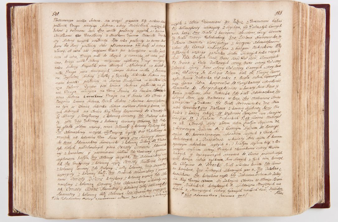 Zdjęcie nr 285 dla obiektu archiwalnego: Visitatio archidiaconatus Cracoviensis (Decanatus: Skalensis - 1727; Vitoviensis - 1727; Prossoviensis - 1728; Novi Montis - 1728; Scawinensis - 1729; Xsiążnensis - 1731; Woynicensis - 1731; Zatoriensis - 1729; Lipnicensis - 1730; Dobczycensis - 1730; Andreoviensis - 1731; Żyvecensis - 1732; Oswiemensis - 1732; Wielicensis - 1741; postea sequntur inventaria ecclesiarum decanatus Dobczycensis, Woynicensis, Andreoviensis) per R.D. Michaelem de Magna Kunice Kunicki, episcopum Arsiacensem, suffraganeum et archidiaconum Cracoviensem annis 1727 - 1741 peracta