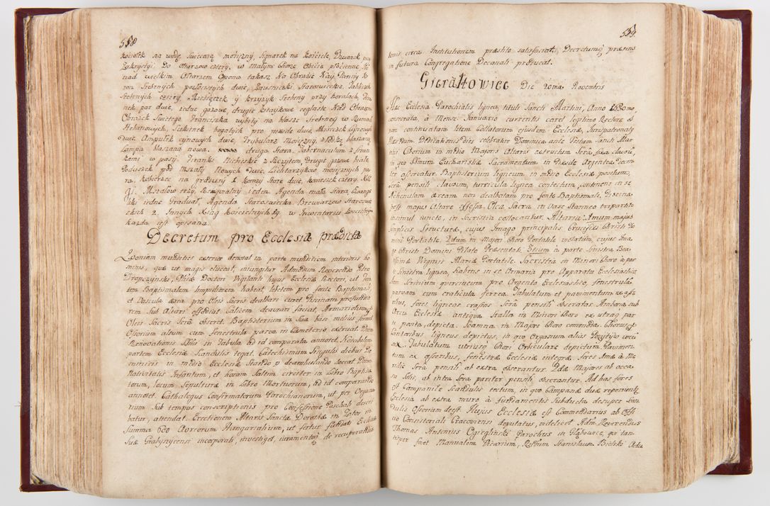Zdjęcie nr 290 dla obiektu archiwalnego: Visitatio archidiaconatus Cracoviensis (Decanatus: Skalensis - 1727; Vitoviensis - 1727; Prossoviensis - 1728; Novi Montis - 1728; Scawinensis - 1729; Xsiążnensis - 1731; Woynicensis - 1731; Zatoriensis - 1729; Lipnicensis - 1730; Dobczycensis - 1730; Andreoviensis - 1731; Żyvecensis - 1732; Oswiemensis - 1732; Wielicensis - 1741; postea sequntur inventaria ecclesiarum decanatus Dobczycensis, Woynicensis, Andreoviensis) per R.D. Michaelem de Magna Kunice Kunicki, episcopum Arsiacensem, suffraganeum et archidiaconum Cracoviensem annis 1727 - 1741 peracta