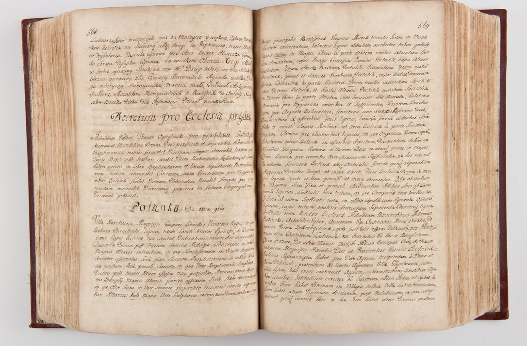 Zdjęcie nr 298 dla obiektu archiwalnego: Visitatio archidiaconatus Cracoviensis (Decanatus: Skalensis - 1727; Vitoviensis - 1727; Prossoviensis - 1728; Novi Montis - 1728; Scawinensis - 1729; Xsiążnensis - 1731; Woynicensis - 1731; Zatoriensis - 1729; Lipnicensis - 1730; Dobczycensis - 1730; Andreoviensis - 1731; Żyvecensis - 1732; Oswiemensis - 1732; Wielicensis - 1741; postea sequntur inventaria ecclesiarum decanatus Dobczycensis, Woynicensis, Andreoviensis) per R.D. Michaelem de Magna Kunice Kunicki, episcopum Arsiacensem, suffraganeum et archidiaconum Cracoviensem annis 1727 - 1741 peracta