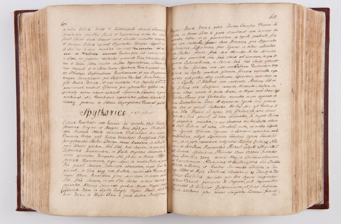 Zdjęcie nr 316 dla obiektu archiwalnego: Visitatio archidiaconatus Cracoviensis (Decanatus: Skalensis - 1727; Vitoviensis - 1727; Prossoviensis - 1728; Novi Montis - 1728; Scawinensis - 1729; Xsiążnensis - 1731; Woynicensis - 1731; Zatoriensis - 1729; Lipnicensis - 1730; Dobczycensis - 1730; Andreoviensis - 1731; Żyvecensis - 1732; Oswiemensis - 1732; Wielicensis - 1741; postea sequntur inventaria ecclesiarum decanatus Dobczycensis, Woynicensis, Andreoviensis) per R.D. Michaelem de Magna Kunice Kunicki, episcopum Arsiacensem, suffraganeum et archidiaconum Cracoviensem annis 1727 - 1741 peracta