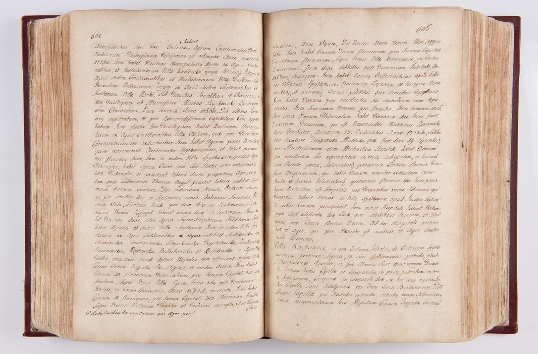 Zdjęcie nr 317 dla obiektu archiwalnego: Visitatio archidiaconatus Cracoviensis (Decanatus: Skalensis - 1727; Vitoviensis - 1727; Prossoviensis - 1728; Novi Montis - 1728; Scawinensis - 1729; Xsiążnensis - 1731; Woynicensis - 1731; Zatoriensis - 1729; Lipnicensis - 1730; Dobczycensis - 1730; Andreoviensis - 1731; Żyvecensis - 1732; Oswiemensis - 1732; Wielicensis - 1741; postea sequntur inventaria ecclesiarum decanatus Dobczycensis, Woynicensis, Andreoviensis) per R.D. Michaelem de Magna Kunice Kunicki, episcopum Arsiacensem, suffraganeum et archidiaconum Cracoviensem annis 1727 - 1741 peracta