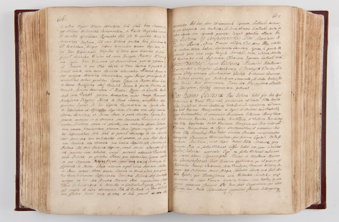 Zdjęcie nr 323 dla obiektu archiwalnego: Visitatio archidiaconatus Cracoviensis (Decanatus: Skalensis - 1727; Vitoviensis - 1727; Prossoviensis - 1728; Novi Montis - 1728; Scawinensis - 1729; Xsiążnensis - 1731; Woynicensis - 1731; Zatoriensis - 1729; Lipnicensis - 1730; Dobczycensis - 1730; Andreoviensis - 1731; Żyvecensis - 1732; Oswiemensis - 1732; Wielicensis - 1741; postea sequntur inventaria ecclesiarum decanatus Dobczycensis, Woynicensis, Andreoviensis) per R.D. Michaelem de Magna Kunice Kunicki, episcopum Arsiacensem, suffraganeum et archidiaconum Cracoviensem annis 1727 - 1741 peracta