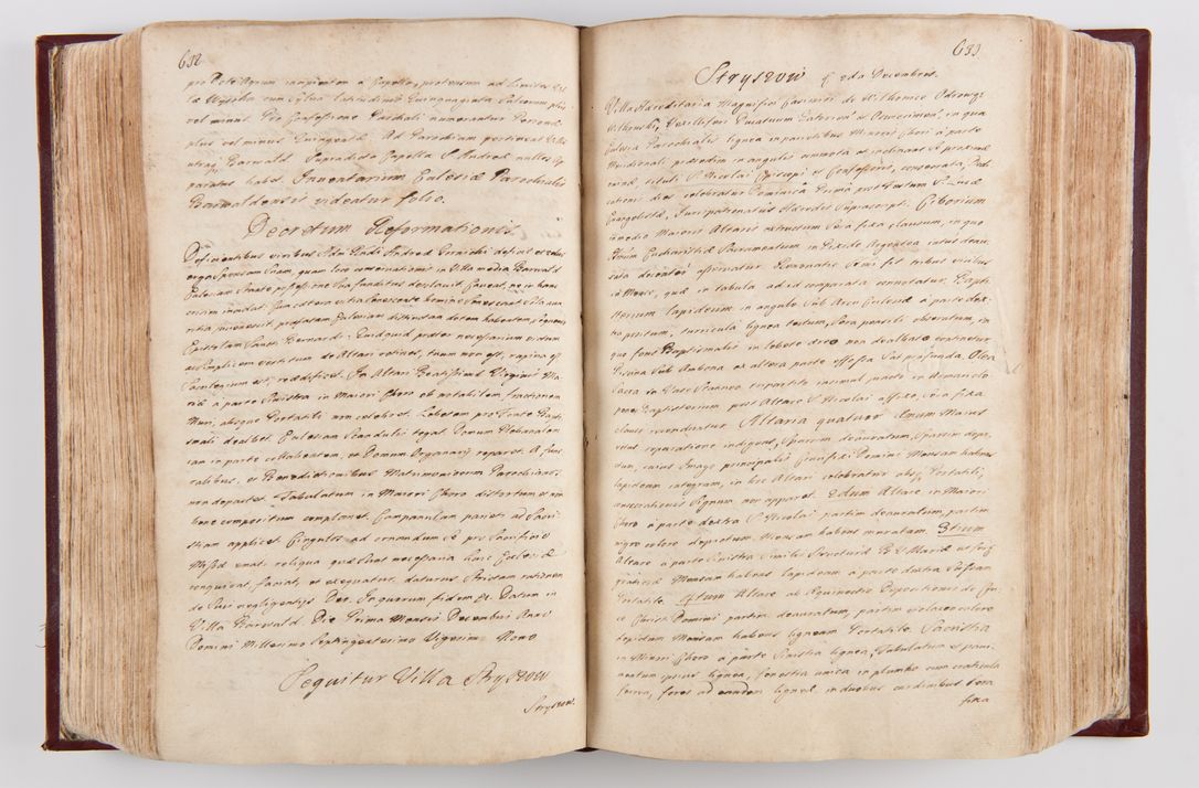 Zdjęcie nr 330 dla obiektu archiwalnego: Visitatio archidiaconatus Cracoviensis (Decanatus: Skalensis - 1727; Vitoviensis - 1727; Prossoviensis - 1728; Novi Montis - 1728; Scawinensis - 1729; Xsiążnensis - 1731; Woynicensis - 1731; Zatoriensis - 1729; Lipnicensis - 1730; Dobczycensis - 1730; Andreoviensis - 1731; Żyvecensis - 1732; Oswiemensis - 1732; Wielicensis - 1741; postea sequntur inventaria ecclesiarum decanatus Dobczycensis, Woynicensis, Andreoviensis) per R.D. Michaelem de Magna Kunice Kunicki, episcopum Arsiacensem, suffraganeum et archidiaconum Cracoviensem annis 1727 - 1741 peracta