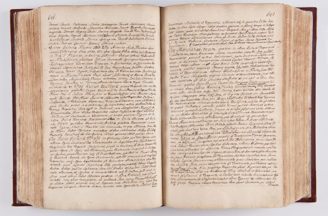 Zdjęcie nr 338 dla obiektu archiwalnego: Visitatio archidiaconatus Cracoviensis (Decanatus: Skalensis - 1727; Vitoviensis - 1727; Prossoviensis - 1728; Novi Montis - 1728; Scawinensis - 1729; Xsiążnensis - 1731; Woynicensis - 1731; Zatoriensis - 1729; Lipnicensis - 1730; Dobczycensis - 1730; Andreoviensis - 1731; Żyvecensis - 1732; Oswiemensis - 1732; Wielicensis - 1741; postea sequntur inventaria ecclesiarum decanatus Dobczycensis, Woynicensis, Andreoviensis) per R.D. Michaelem de Magna Kunice Kunicki, episcopum Arsiacensem, suffraganeum et archidiaconum Cracoviensem annis 1727 - 1741 peracta