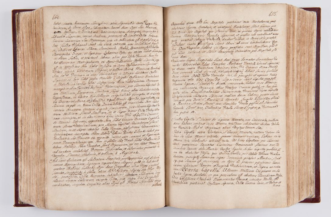 Zdjęcie nr 342 dla obiektu archiwalnego: Visitatio archidiaconatus Cracoviensis (Decanatus: Skalensis - 1727; Vitoviensis - 1727; Prossoviensis - 1728; Novi Montis - 1728; Scawinensis - 1729; Xsiążnensis - 1731; Woynicensis - 1731; Zatoriensis - 1729; Lipnicensis - 1730; Dobczycensis - 1730; Andreoviensis - 1731; Żyvecensis - 1732; Oswiemensis - 1732; Wielicensis - 1741; postea sequntur inventaria ecclesiarum decanatus Dobczycensis, Woynicensis, Andreoviensis) per R.D. Michaelem de Magna Kunice Kunicki, episcopum Arsiacensem, suffraganeum et archidiaconum Cracoviensem annis 1727 - 1741 peracta