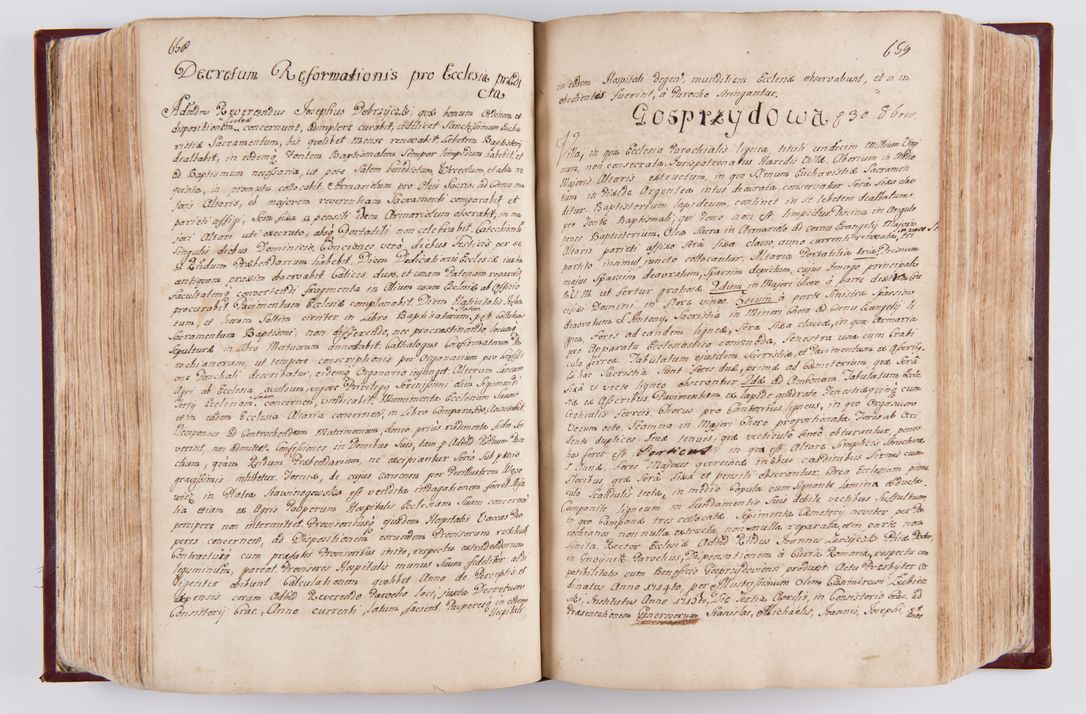 Zdjęcie nr 344 dla obiektu archiwalnego: Visitatio archidiaconatus Cracoviensis (Decanatus: Skalensis - 1727; Vitoviensis - 1727; Prossoviensis - 1728; Novi Montis - 1728; Scawinensis - 1729; Xsiążnensis - 1731; Woynicensis - 1731; Zatoriensis - 1729; Lipnicensis - 1730; Dobczycensis - 1730; Andreoviensis - 1731; Żyvecensis - 1732; Oswiemensis - 1732; Wielicensis - 1741; postea sequntur inventaria ecclesiarum decanatus Dobczycensis, Woynicensis, Andreoviensis) per R.D. Michaelem de Magna Kunice Kunicki, episcopum Arsiacensem, suffraganeum et archidiaconum Cracoviensem annis 1727 - 1741 peracta