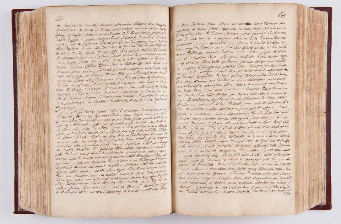 Zdjęcie nr 349 dla obiektu archiwalnego: Visitatio archidiaconatus Cracoviensis (Decanatus: Skalensis - 1727; Vitoviensis - 1727; Prossoviensis - 1728; Novi Montis - 1728; Scawinensis - 1729; Xsiążnensis - 1731; Woynicensis - 1731; Zatoriensis - 1729; Lipnicensis - 1730; Dobczycensis - 1730; Andreoviensis - 1731; Żyvecensis - 1732; Oswiemensis - 1732; Wielicensis - 1741; postea sequntur inventaria ecclesiarum decanatus Dobczycensis, Woynicensis, Andreoviensis) per R.D. Michaelem de Magna Kunice Kunicki, episcopum Arsiacensem, suffraganeum et archidiaconum Cracoviensem annis 1727 - 1741 peracta