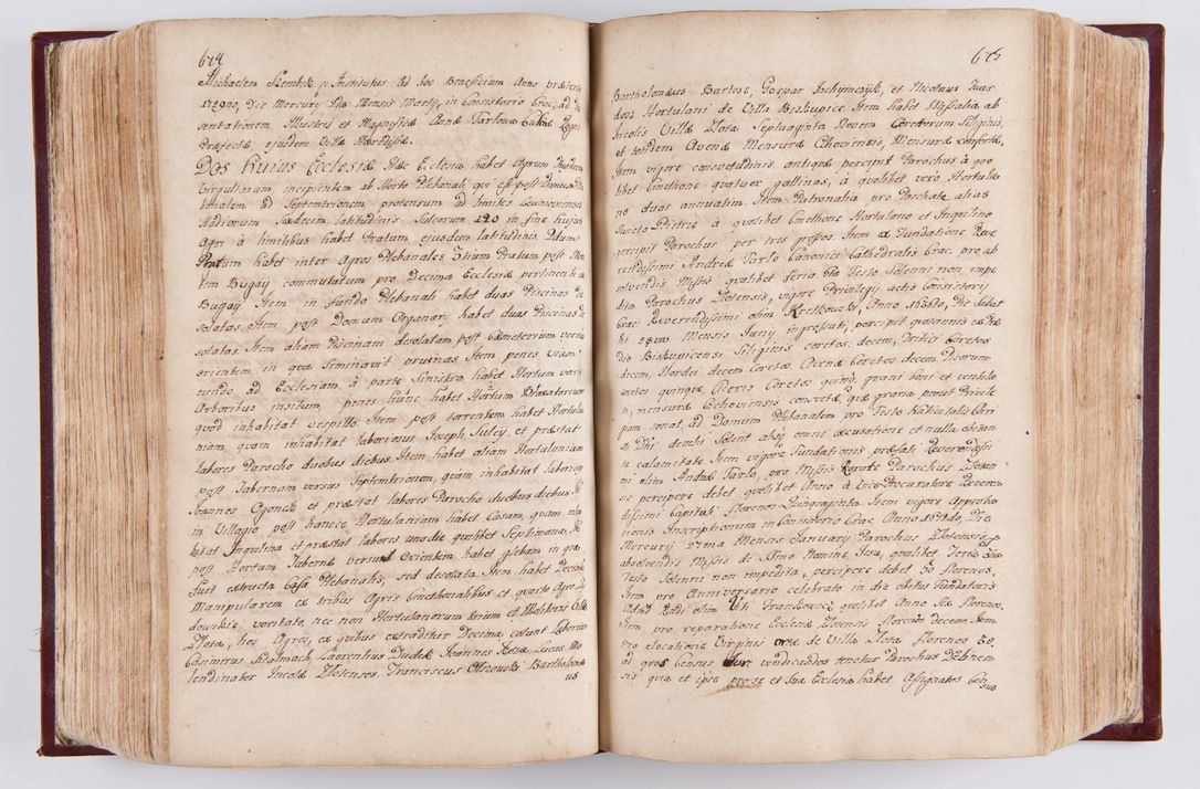 Zdjęcie nr 352 dla obiektu archiwalnego: Visitatio archidiaconatus Cracoviensis (Decanatus: Skalensis - 1727; Vitoviensis - 1727; Prossoviensis - 1728; Novi Montis - 1728; Scawinensis - 1729; Xsiążnensis - 1731; Woynicensis - 1731; Zatoriensis - 1729; Lipnicensis - 1730; Dobczycensis - 1730; Andreoviensis - 1731; Żyvecensis - 1732; Oswiemensis - 1732; Wielicensis - 1741; postea sequntur inventaria ecclesiarum decanatus Dobczycensis, Woynicensis, Andreoviensis) per R.D. Michaelem de Magna Kunice Kunicki, episcopum Arsiacensem, suffraganeum et archidiaconum Cracoviensem annis 1727 - 1741 peracta