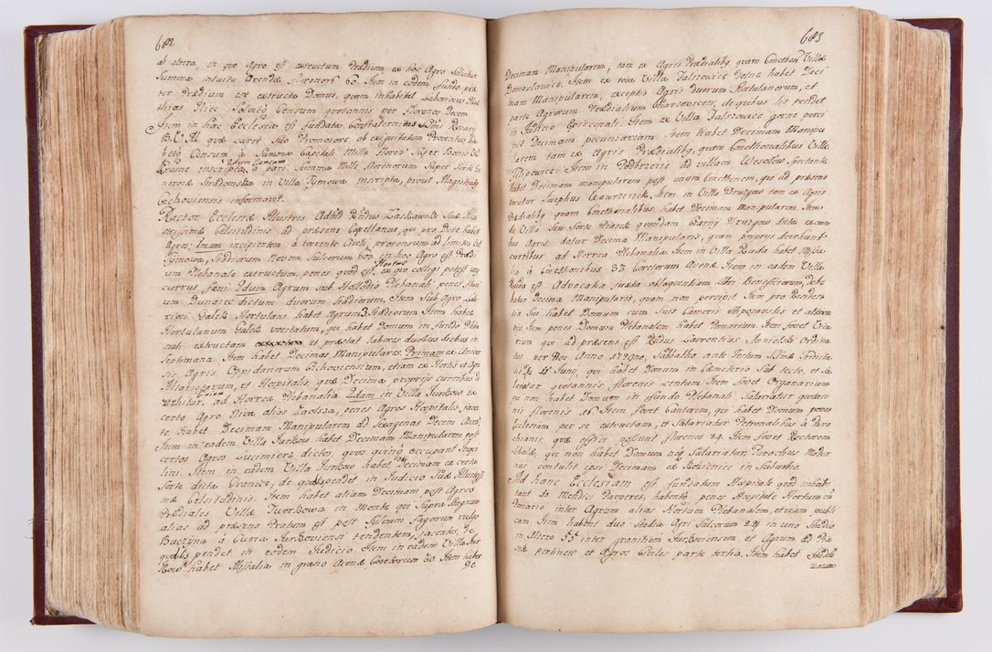 Zdjęcie nr 357 dla obiektu archiwalnego: Visitatio archidiaconatus Cracoviensis (Decanatus: Skalensis - 1727; Vitoviensis - 1727; Prossoviensis - 1728; Novi Montis - 1728; Scawinensis - 1729; Xsiążnensis - 1731; Woynicensis - 1731; Zatoriensis - 1729; Lipnicensis - 1730; Dobczycensis - 1730; Andreoviensis - 1731; Żyvecensis - 1732; Oswiemensis - 1732; Wielicensis - 1741; postea sequntur inventaria ecclesiarum decanatus Dobczycensis, Woynicensis, Andreoviensis) per R.D. Michaelem de Magna Kunice Kunicki, episcopum Arsiacensem, suffraganeum et archidiaconum Cracoviensem annis 1727 - 1741 peracta