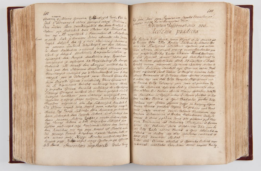 Zdjęcie nr 361 dla obiektu archiwalnego: Visitatio archidiaconatus Cracoviensis (Decanatus: Skalensis - 1727; Vitoviensis - 1727; Prossoviensis - 1728; Novi Montis - 1728; Scawinensis - 1729; Xsiążnensis - 1731; Woynicensis - 1731; Zatoriensis - 1729; Lipnicensis - 1730; Dobczycensis - 1730; Andreoviensis - 1731; Żyvecensis - 1732; Oswiemensis - 1732; Wielicensis - 1741; postea sequntur inventaria ecclesiarum decanatus Dobczycensis, Woynicensis, Andreoviensis) per R.D. Michaelem de Magna Kunice Kunicki, episcopum Arsiacensem, suffraganeum et archidiaconum Cracoviensem annis 1727 - 1741 peracta