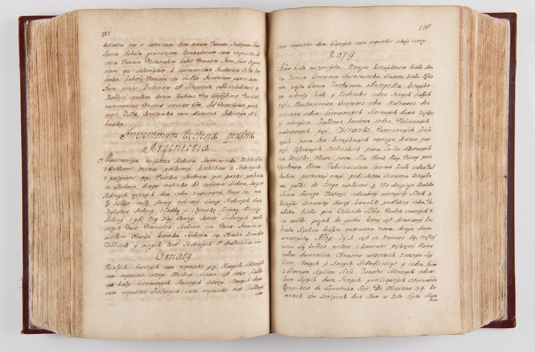 Zdjęcie nr 376 dla obiektu archiwalnego: Visitatio archidiaconatus Cracoviensis (Decanatus: Skalensis - 1727; Vitoviensis - 1727; Prossoviensis - 1728; Novi Montis - 1728; Scawinensis - 1729; Xsiążnensis - 1731; Woynicensis - 1731; Zatoriensis - 1729; Lipnicensis - 1730; Dobczycensis - 1730; Andreoviensis - 1731; Żyvecensis - 1732; Oswiemensis - 1732; Wielicensis - 1741; postea sequntur inventaria ecclesiarum decanatus Dobczycensis, Woynicensis, Andreoviensis) per R.D. Michaelem de Magna Kunice Kunicki, episcopum Arsiacensem, suffraganeum et archidiaconum Cracoviensem annis 1727 - 1741 peracta